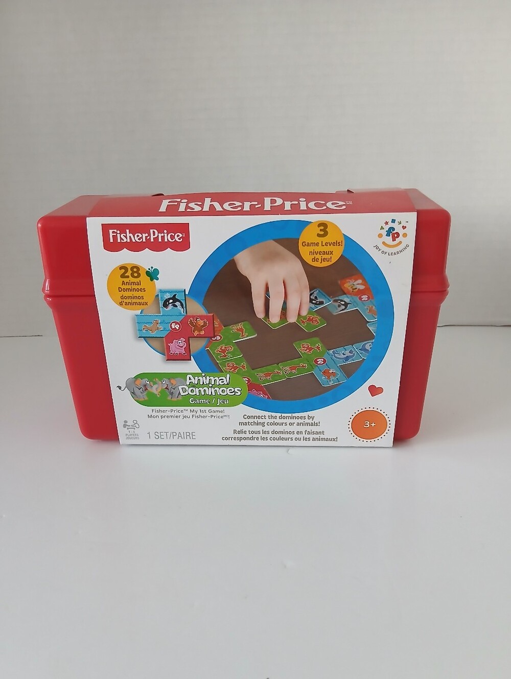 NWT Fisher-Price Animal Dominoes game